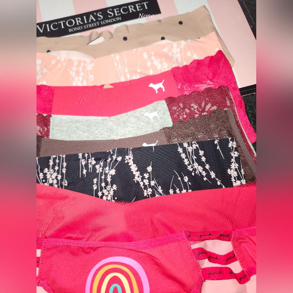 Victoria's Secret PINK Panties Bundle Size Small NWT - Picture 2 of 7